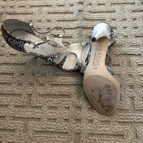 Michael Korr Snake skin Sandals - Picture 1 of 3